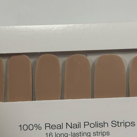 NWT Color Street "Giza Sands" Solid Tan Nail Strips - Picture 1 of 4